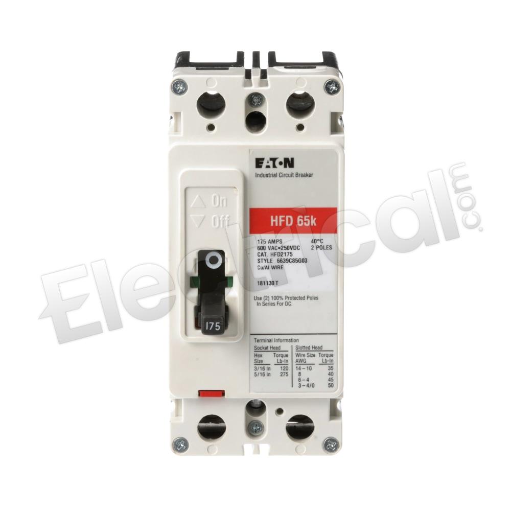 Eaton Molded Case HFD2175L