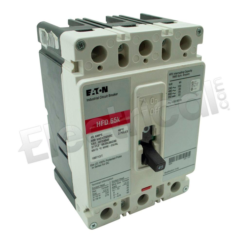 Eaton Molded Case HFD3045