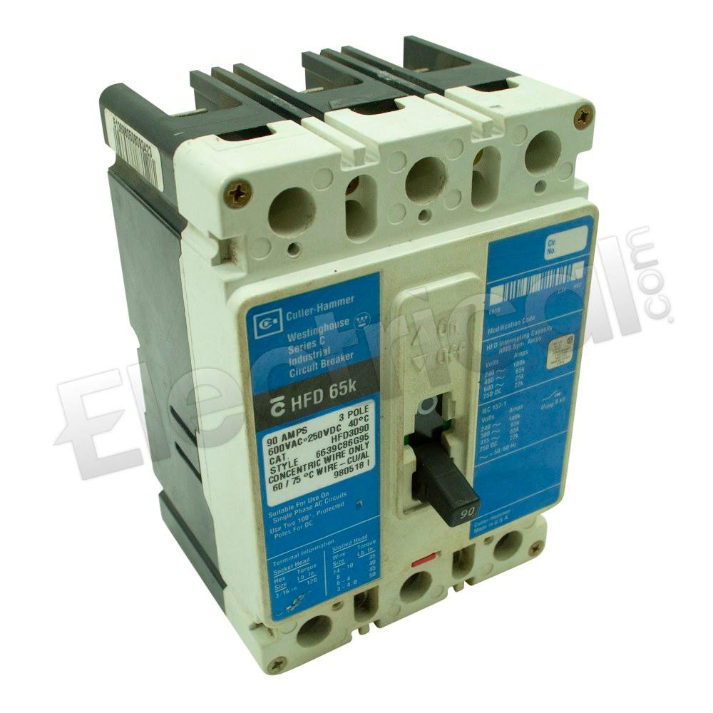 Eaton Molded Case HFD3090
