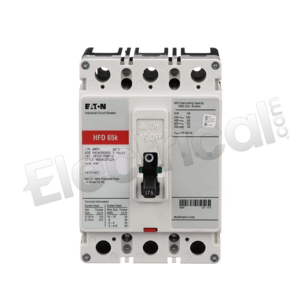 Eaton Molded Case HFD3175
