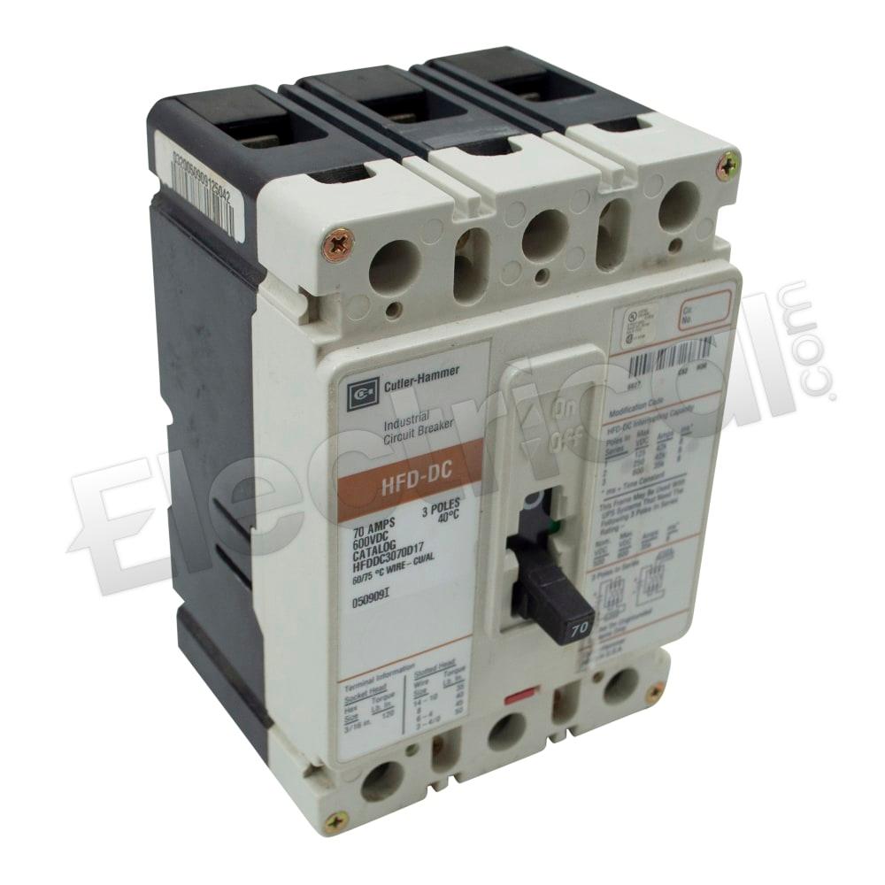 Eaton Molded Case HFDDC3070D17