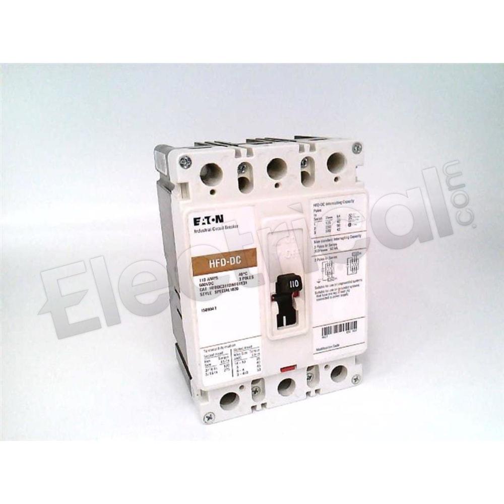 Eaton Molded Case HFDDC3110WF01Y31