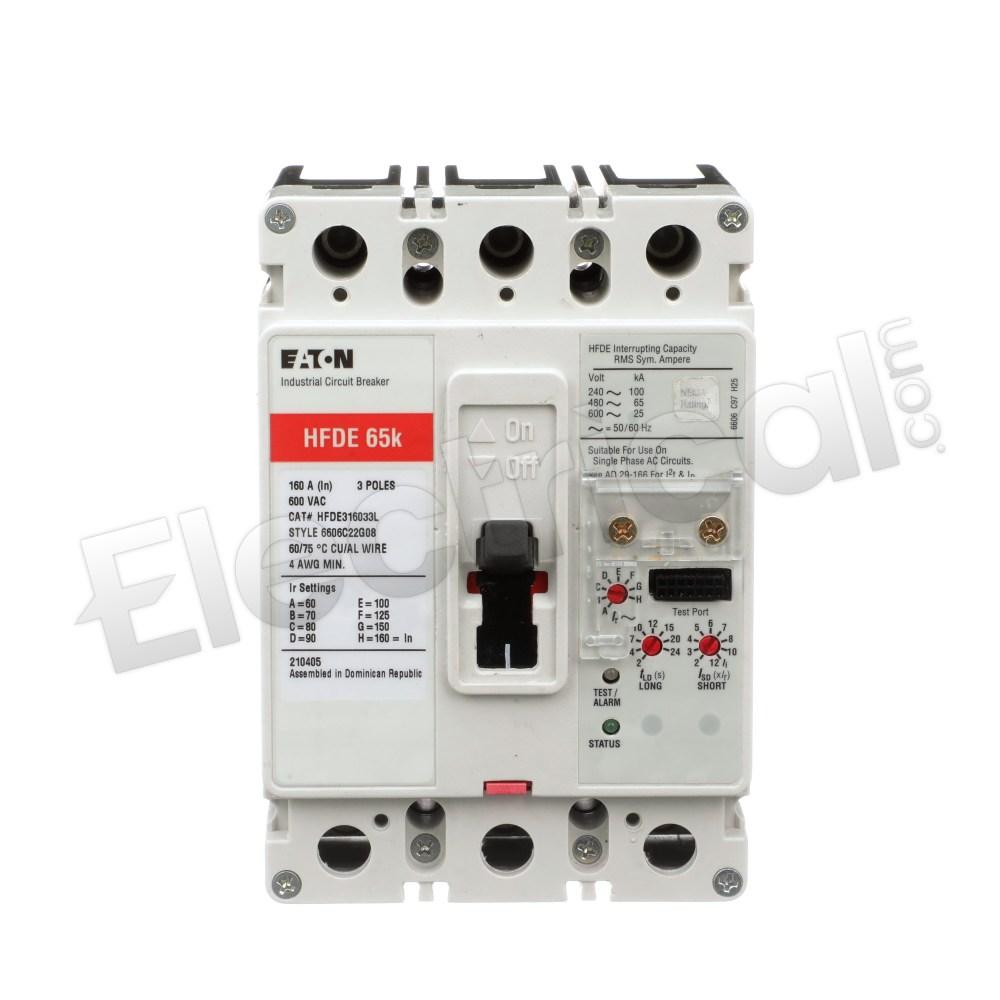 Eaton Molded Case HFDE316033