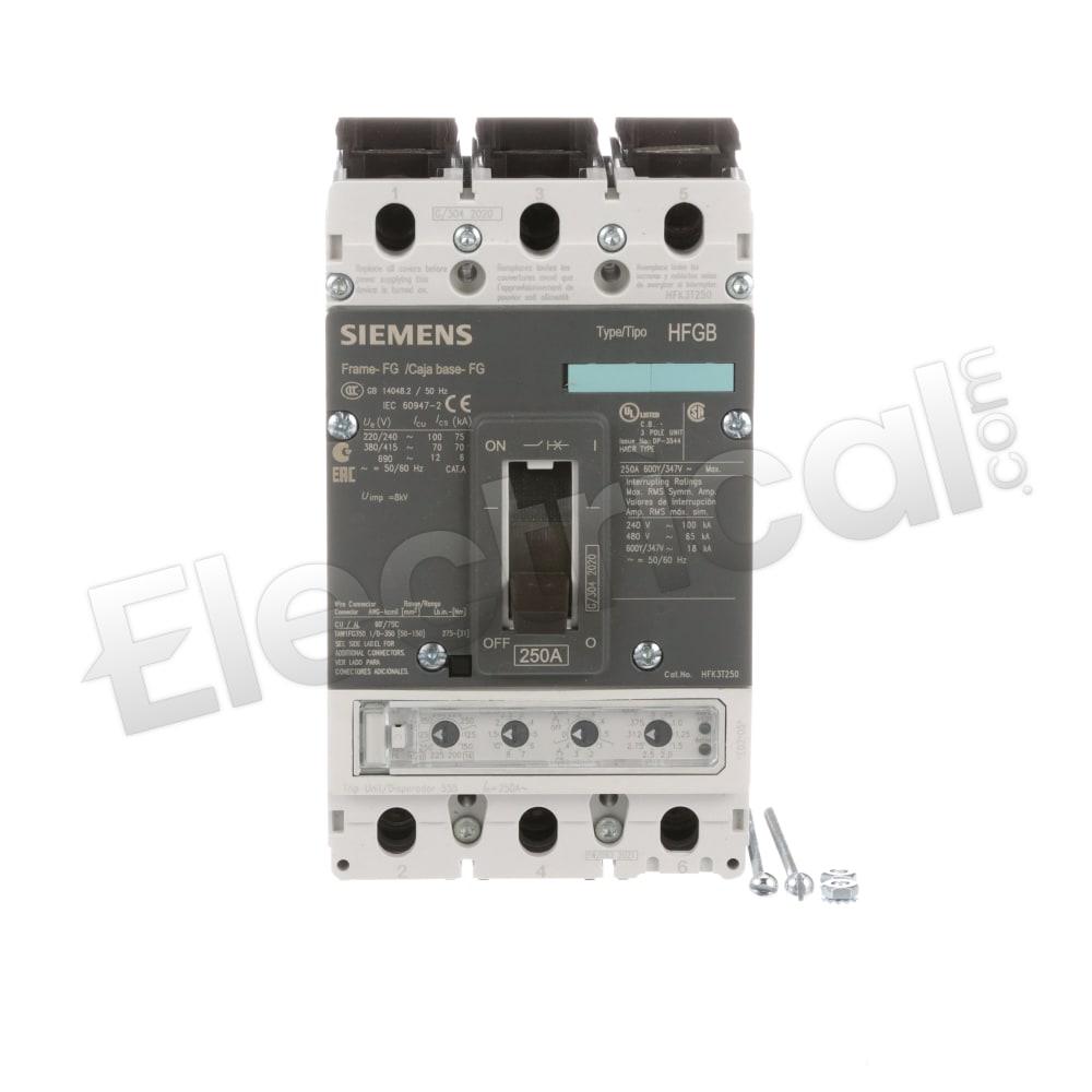 Siemens Molded Case HFK3T250