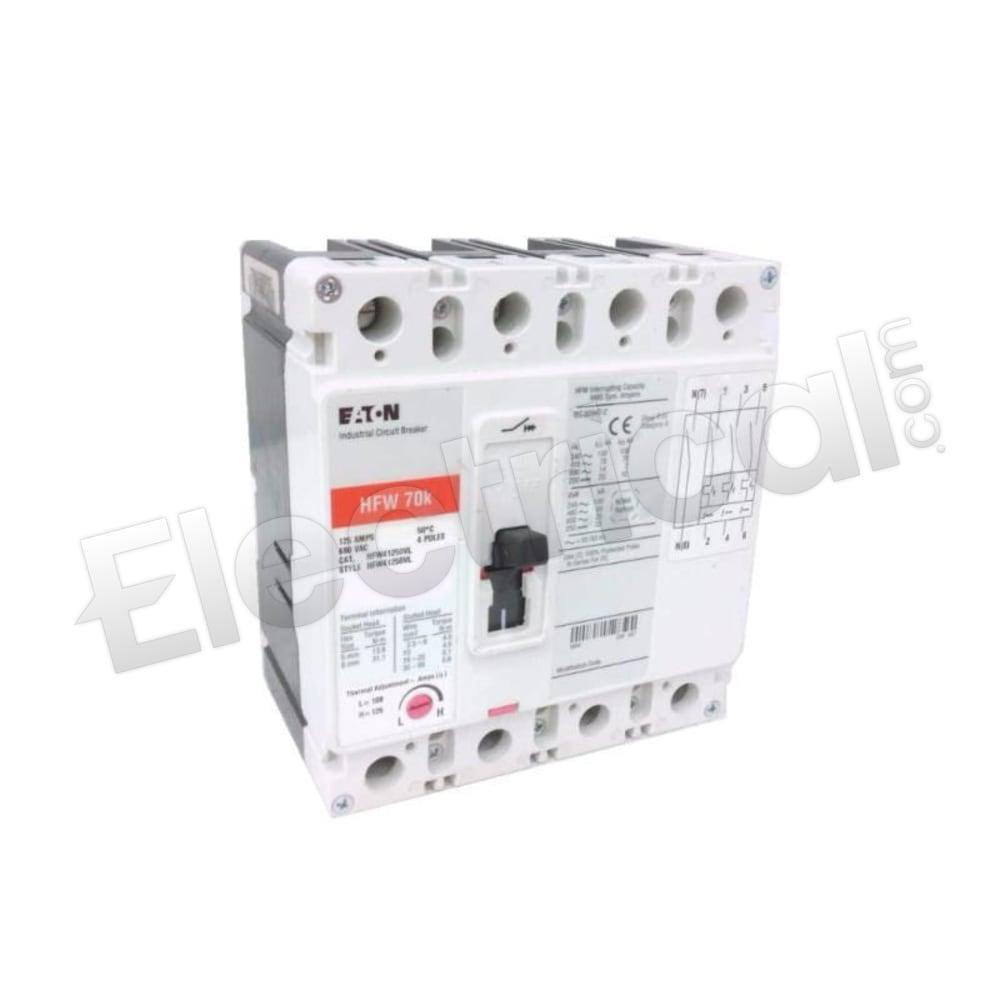 Eaton Molded Case HFW41250VL