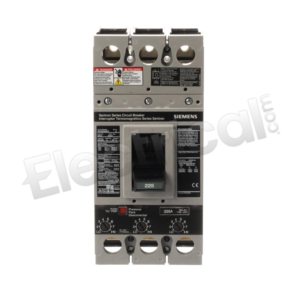 Siemens Molded Case HFXD63B225
