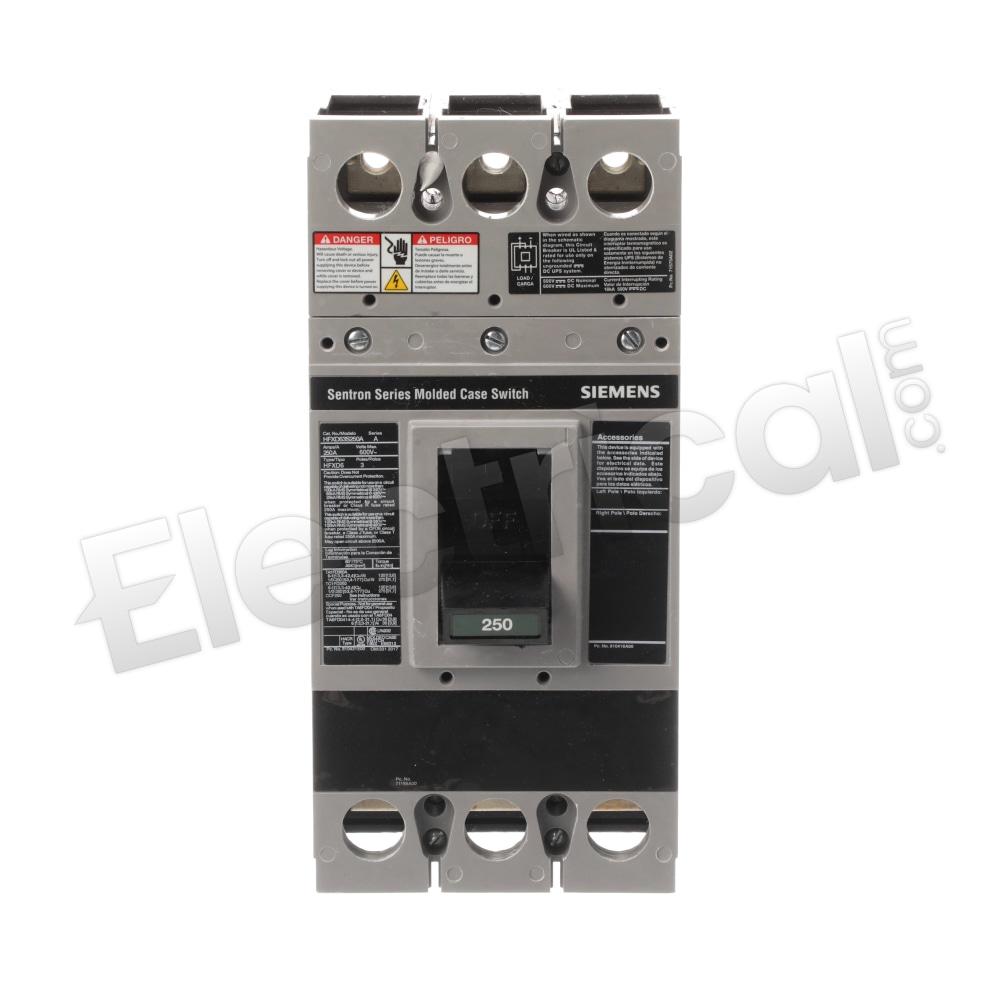Siemens Molded Case HFXD63S250A