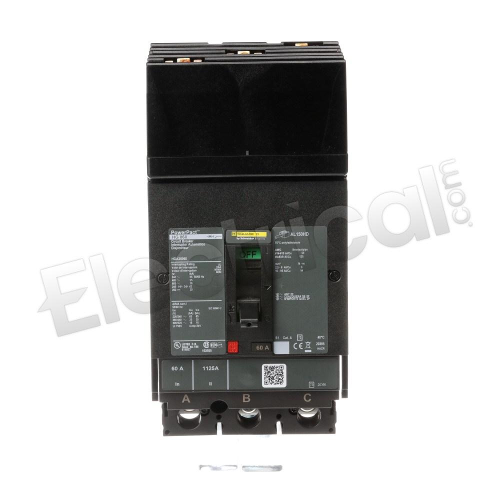Schneider Electric Molded Case HGA36060