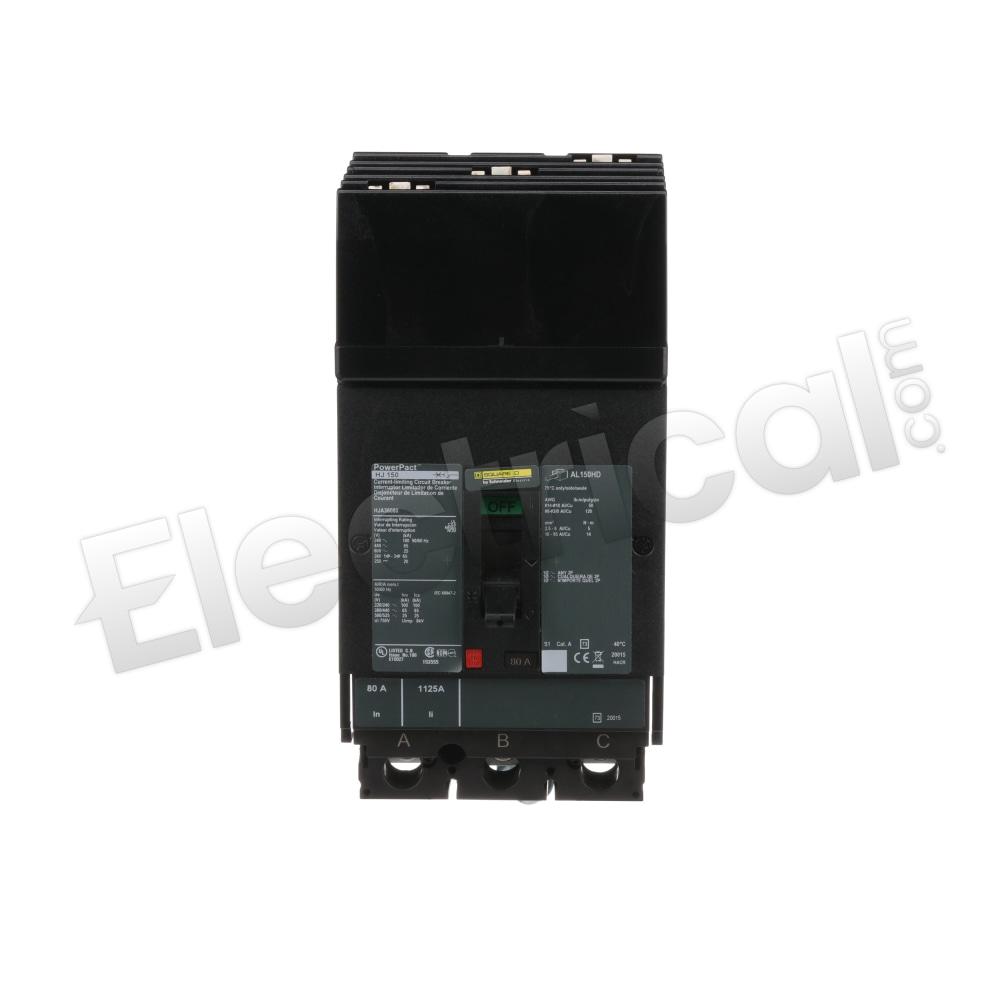 Square D Molded Case HDA36080AFSL