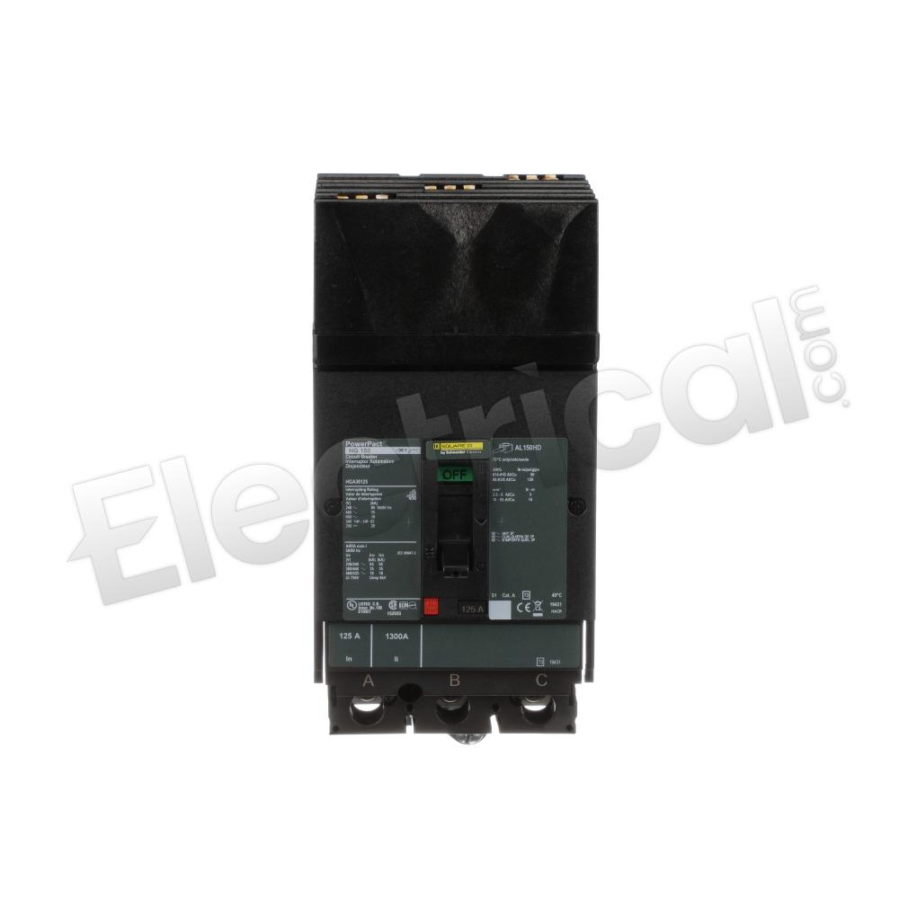 Square D Molded Case HGA36125