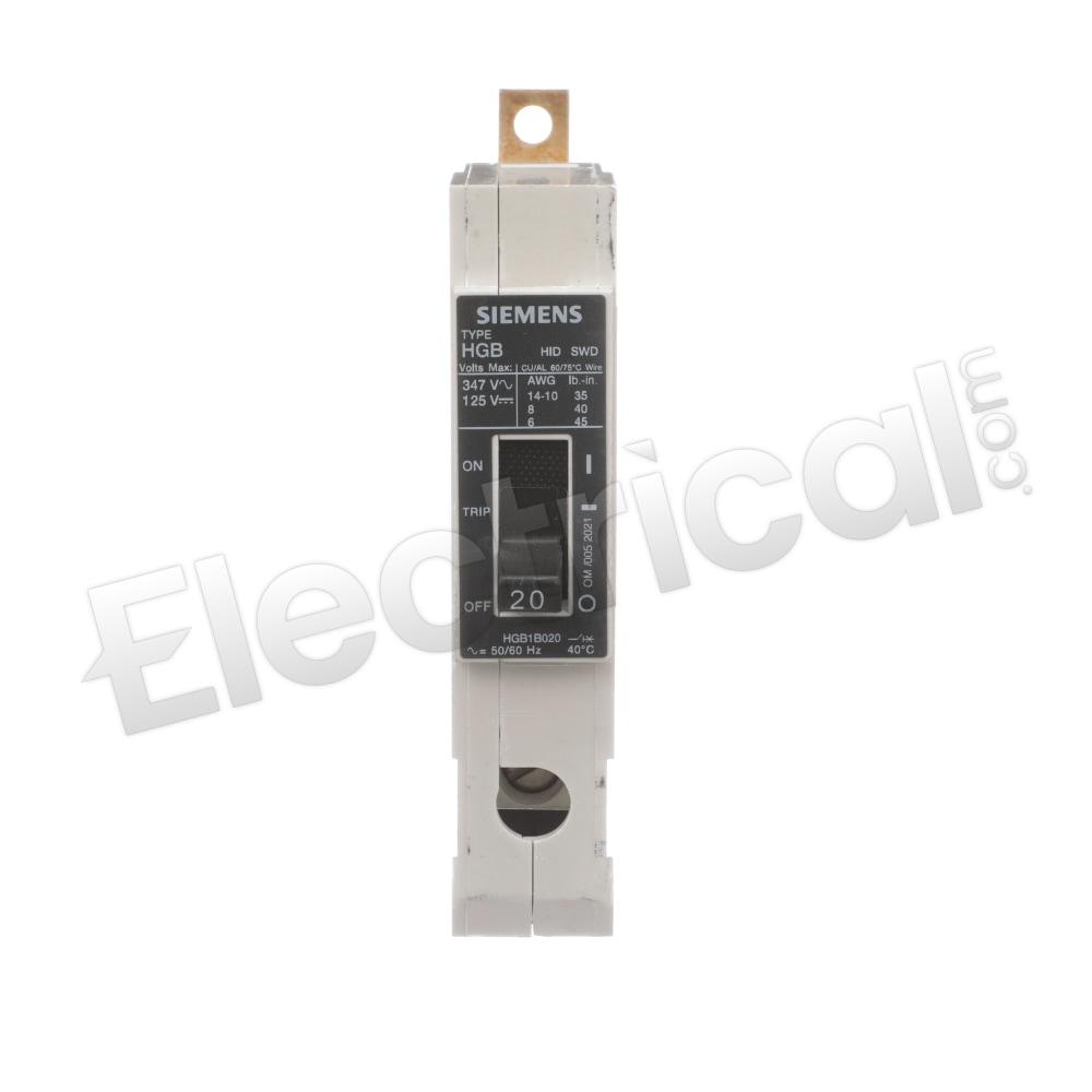 Siemens Molded Case HGB1B020B