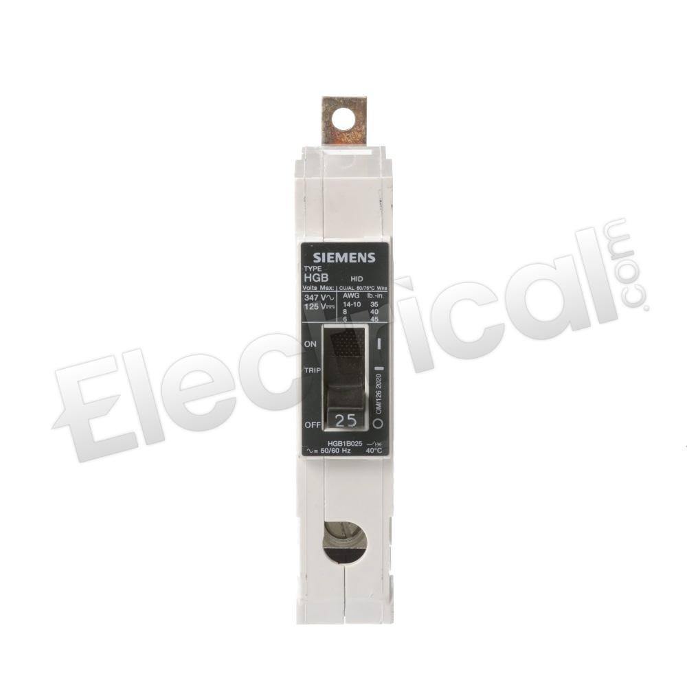Siemens Molded Case HGB1B025B