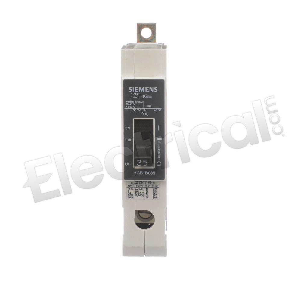 Siemens Molded Case HGB1B035B