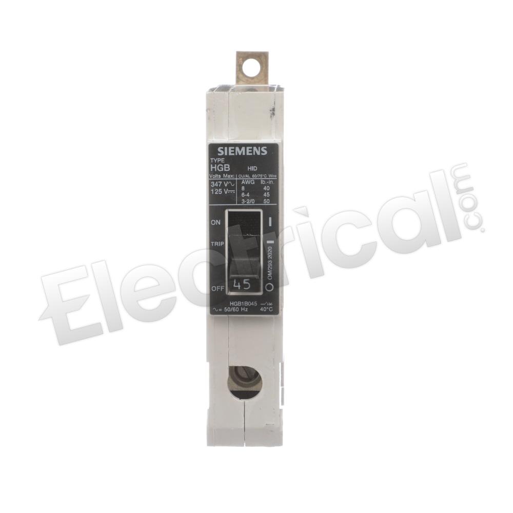 Siemens Molded Case HGB1B045B