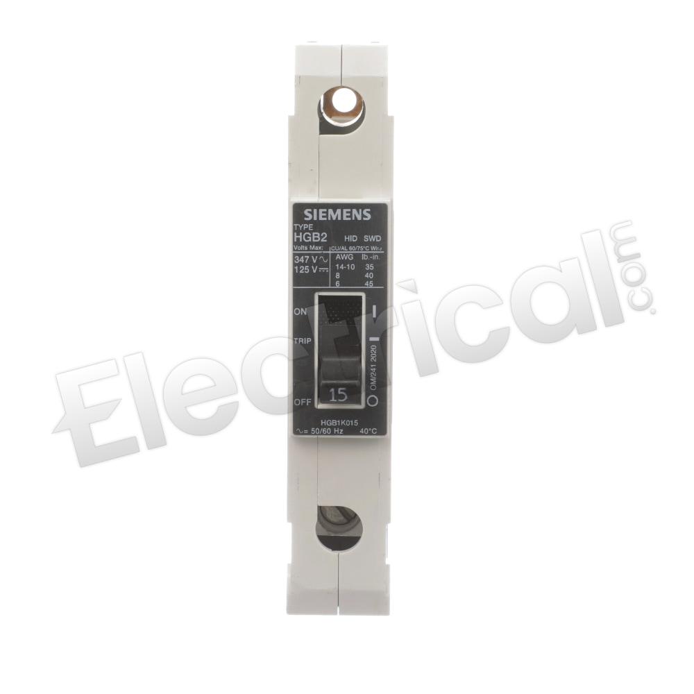Siemens Molded Case HGB1K015B