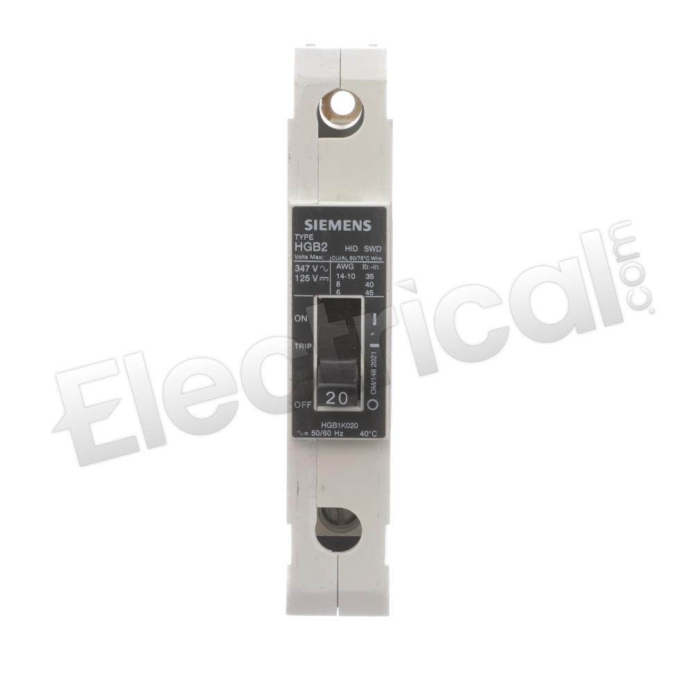 Siemens Molded Case HGB1K020B