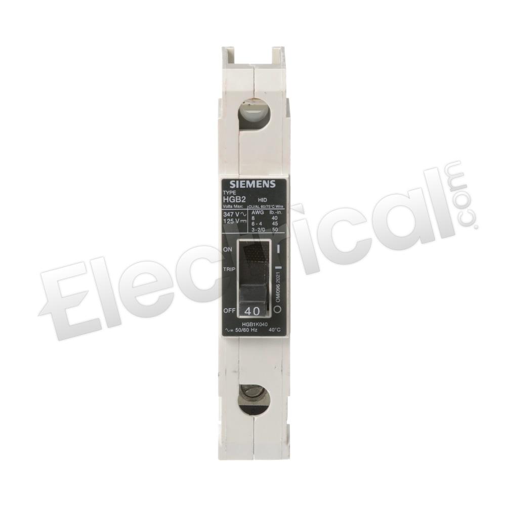 Siemens Molded Case HGB1K035B