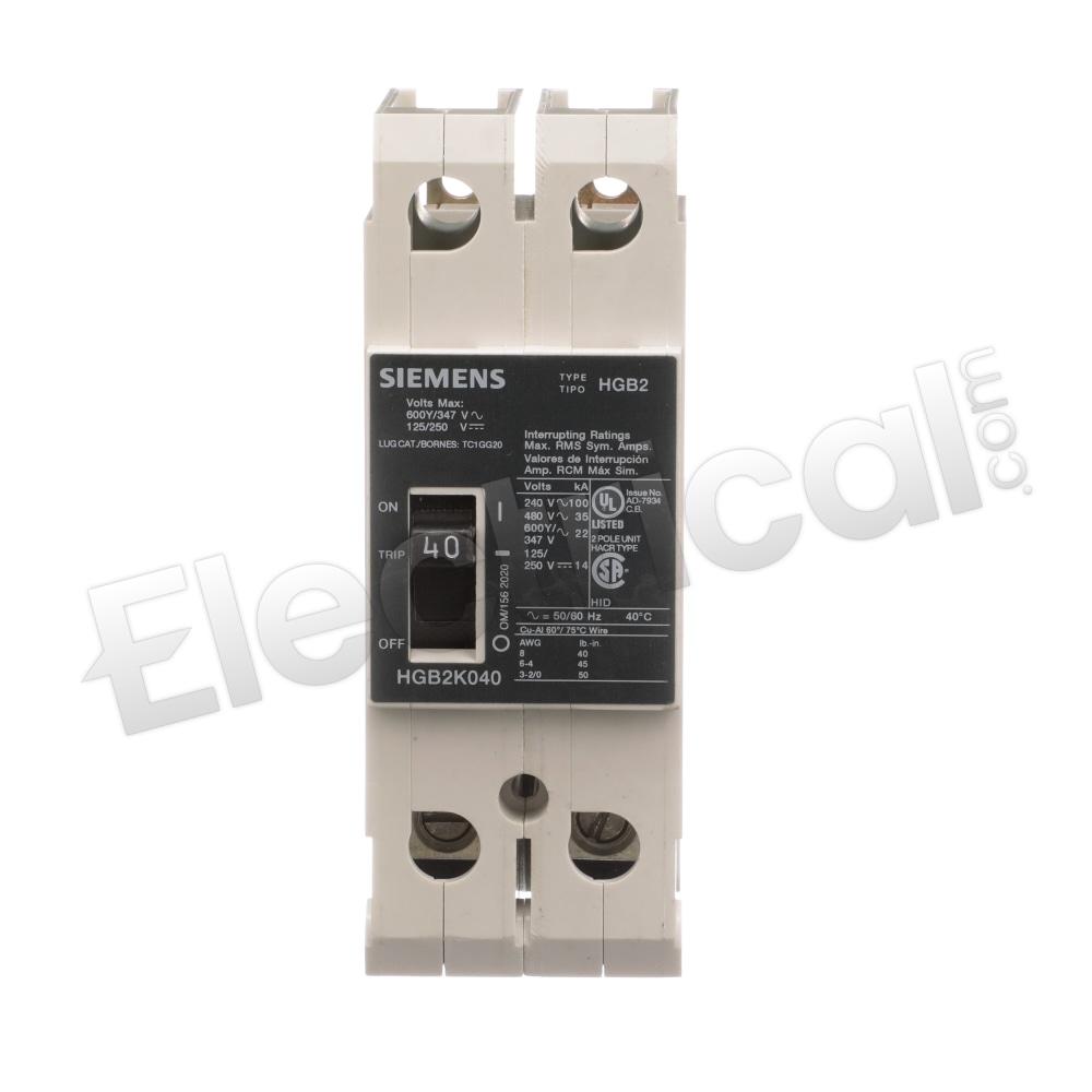 Siemens Molded Case HGB2K045B
