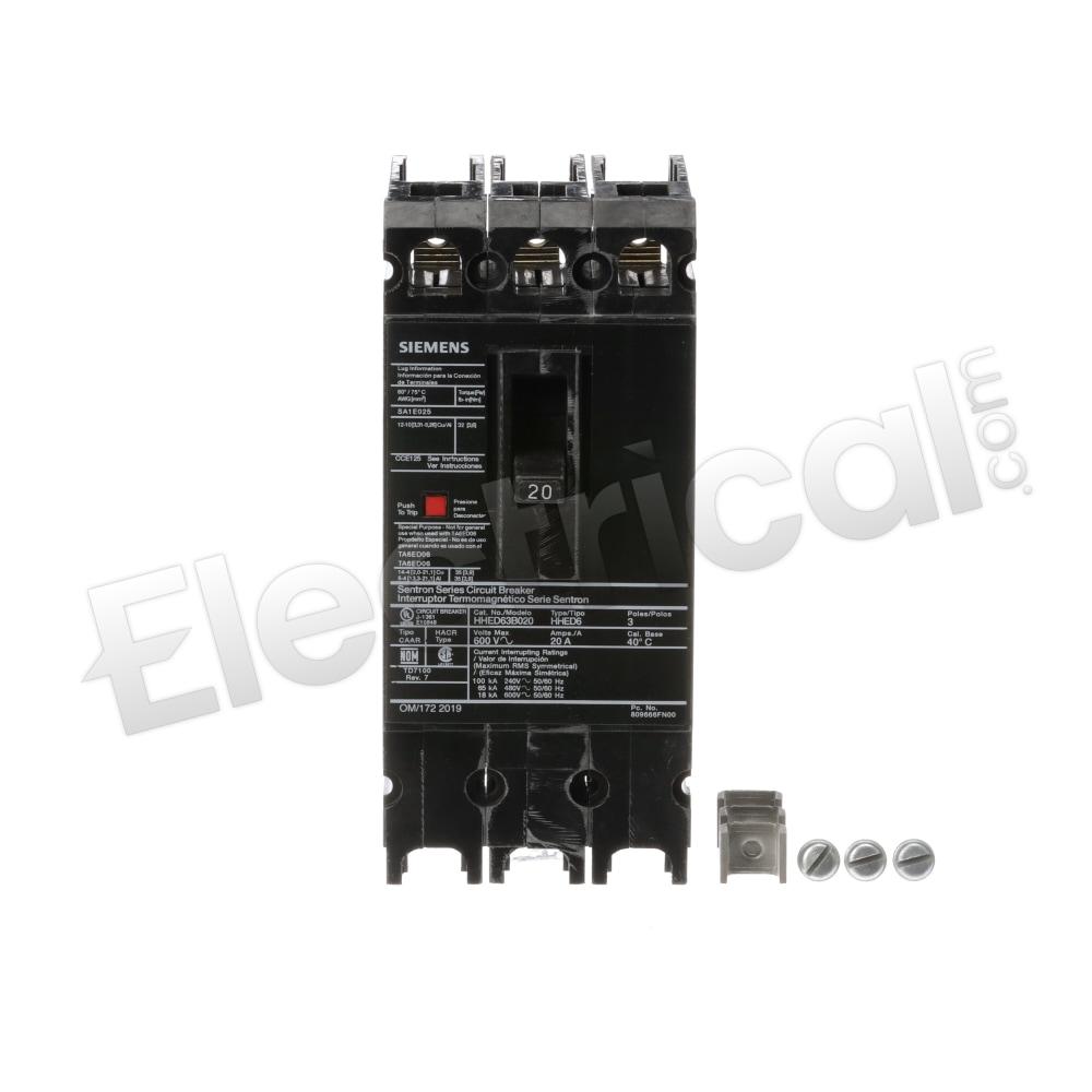 Siemens Molded Case HHED62B020