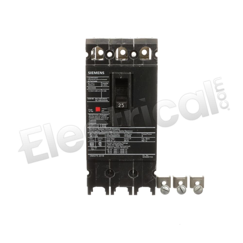 Siemens Molded Case HHED63B025L