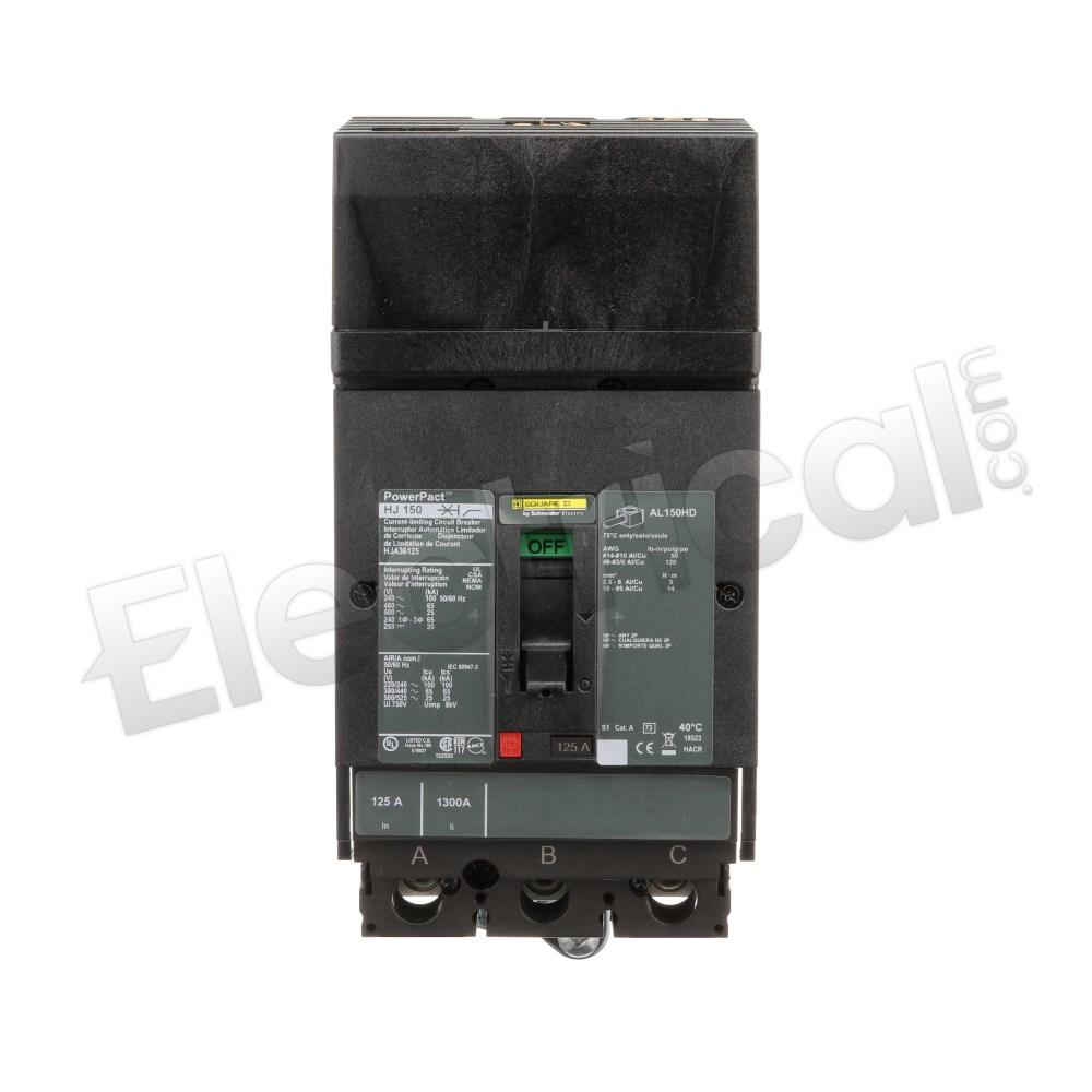 Square D Molded Case HDA36110AFSP
