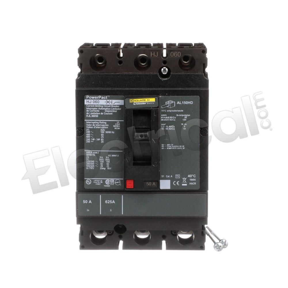 Square D Molded Case HJL36050