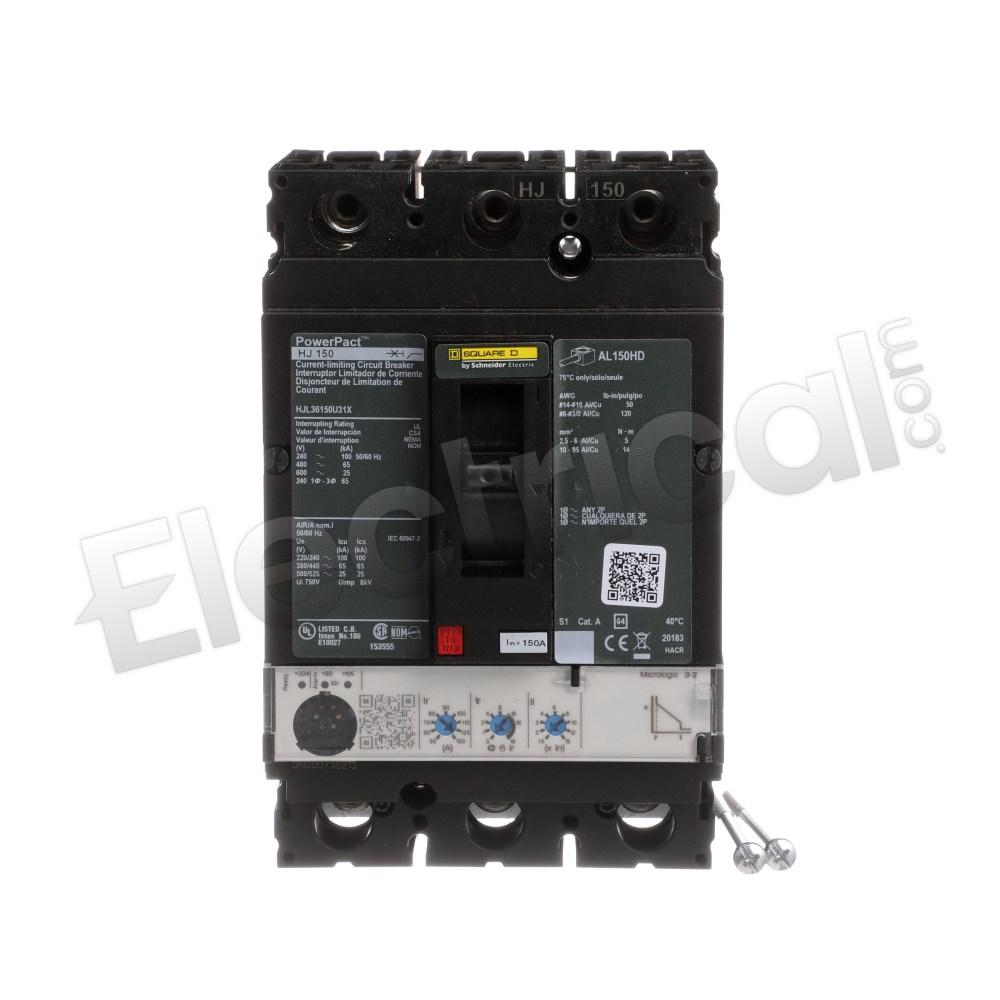 Square D Molded Case HJL36150U31XBUA