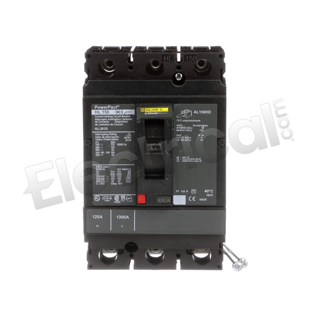 Square D Molded Case HLL36125