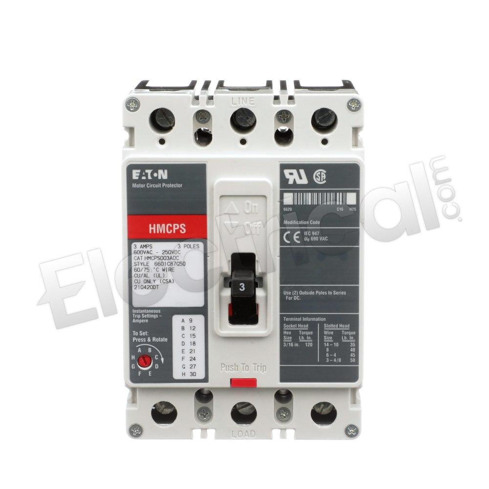 Eaton Molded Case HMCPS003A0S