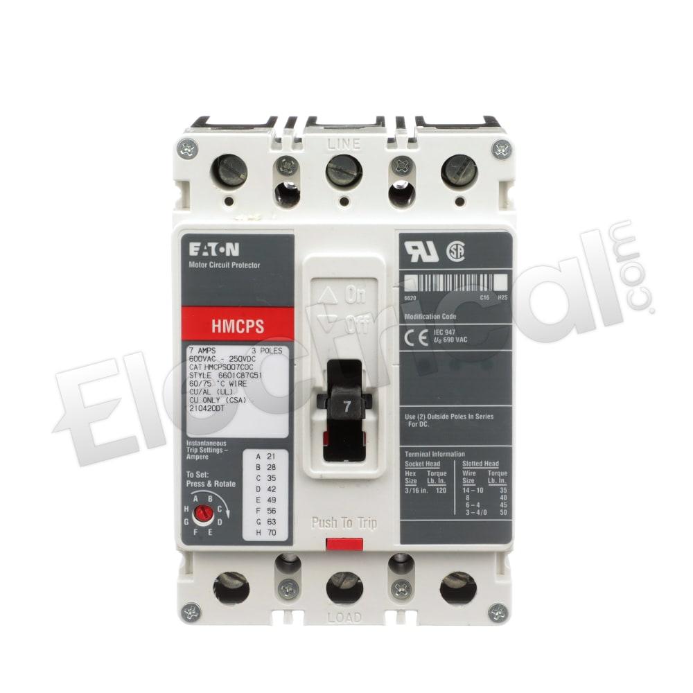 Eaton Molded Case HMCPS007C0S
