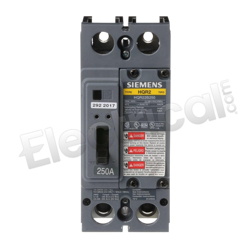 Siemens Molded Case HQR22B250