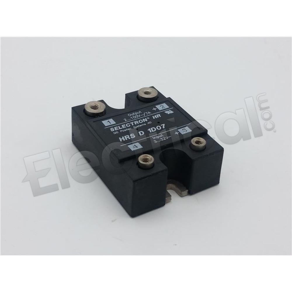Selectron Overload Relay HRS D 1D07