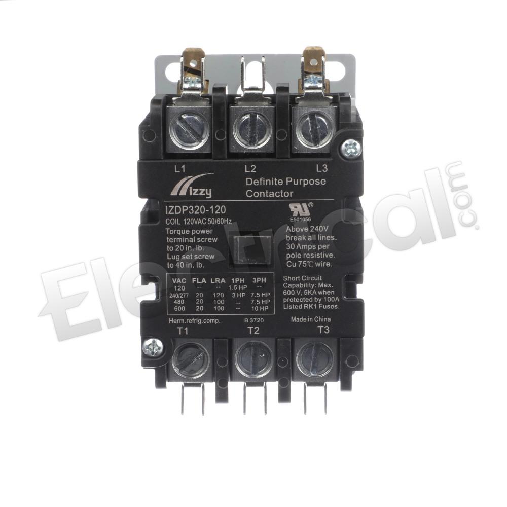Izzy Industries Contactor IZDP320-120