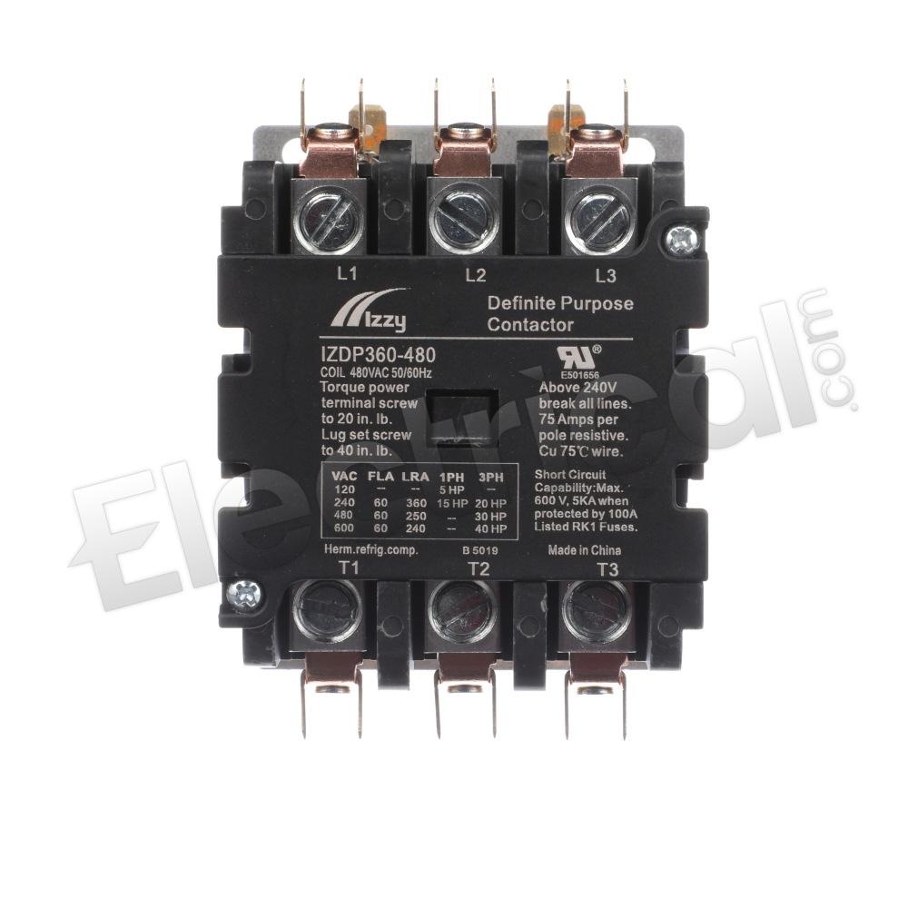 Izzy Industries Contactor IZDP360-480