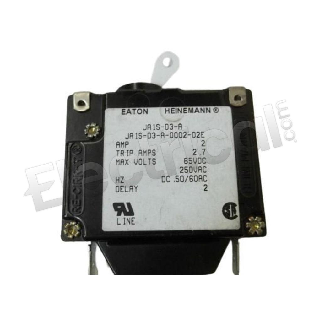 Eaton Molded Case JA1S-D3-A-0002-02E