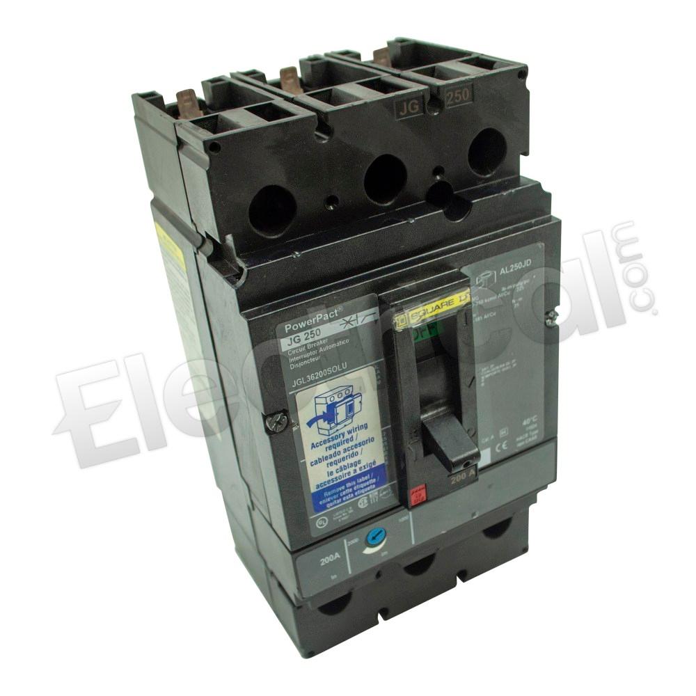 Schneider Electric Molded Case JGL36200SOLU