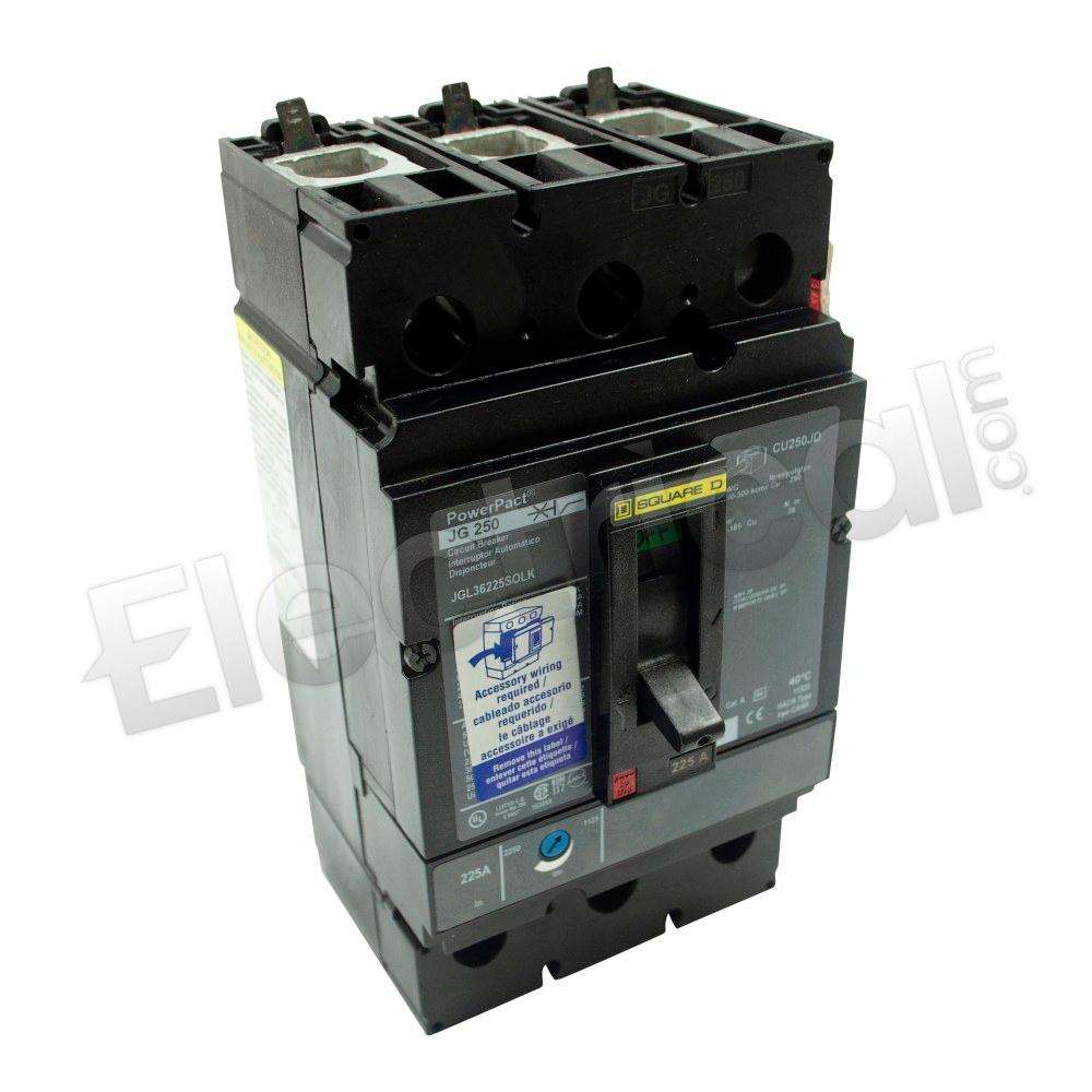 Schneider Electric Molded Case JGL36225SOLK