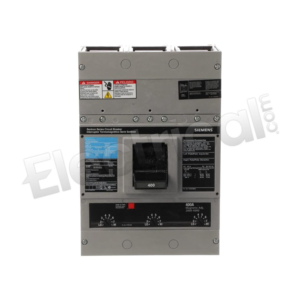 Siemens Molded Case JXD63B400HL