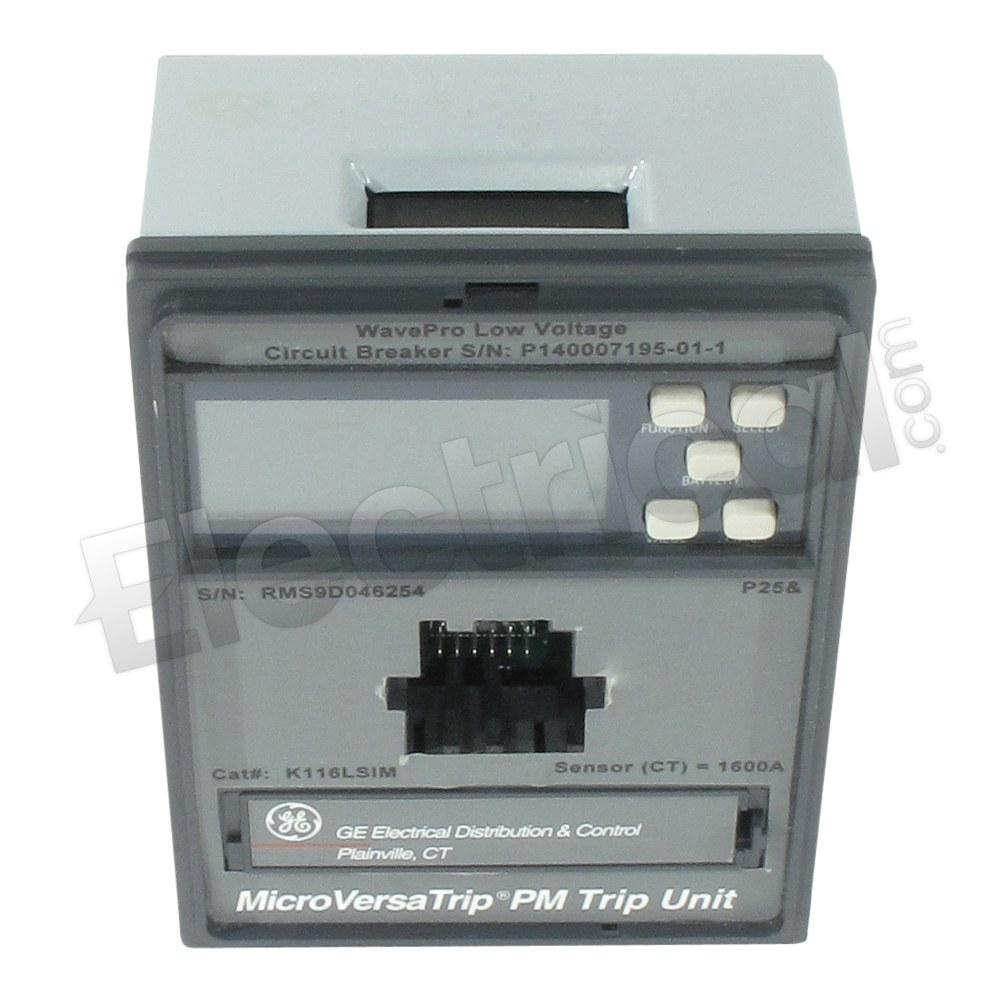 General Electric Trip Units And Programmers K116LSIMR