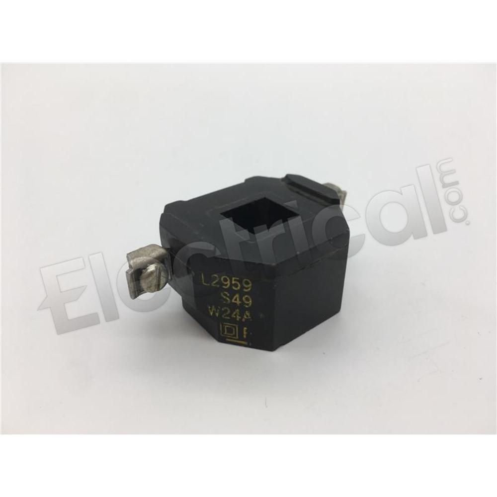 Schneider Electric Contactor And Motor Starter Auxiliary L2959-S49-W24A