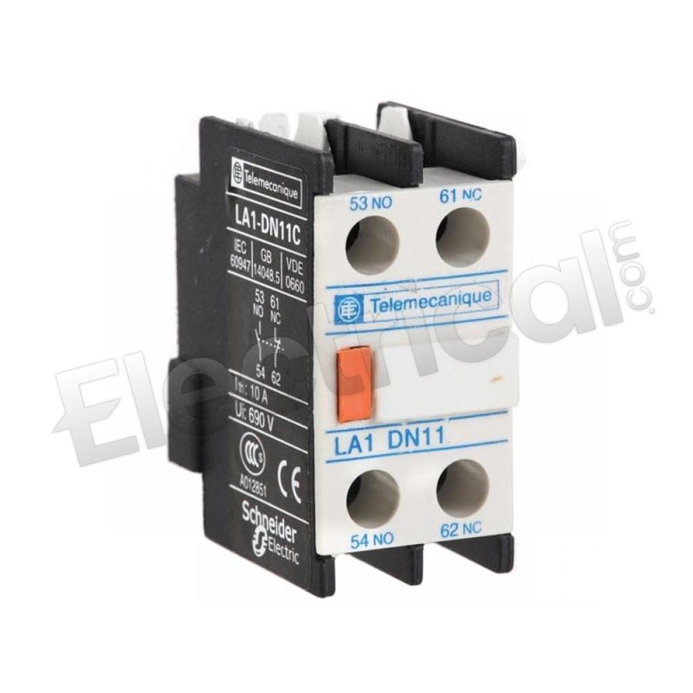 Schneider Electric Contactor And Motor Starter Auxiliary LA1-DN11C