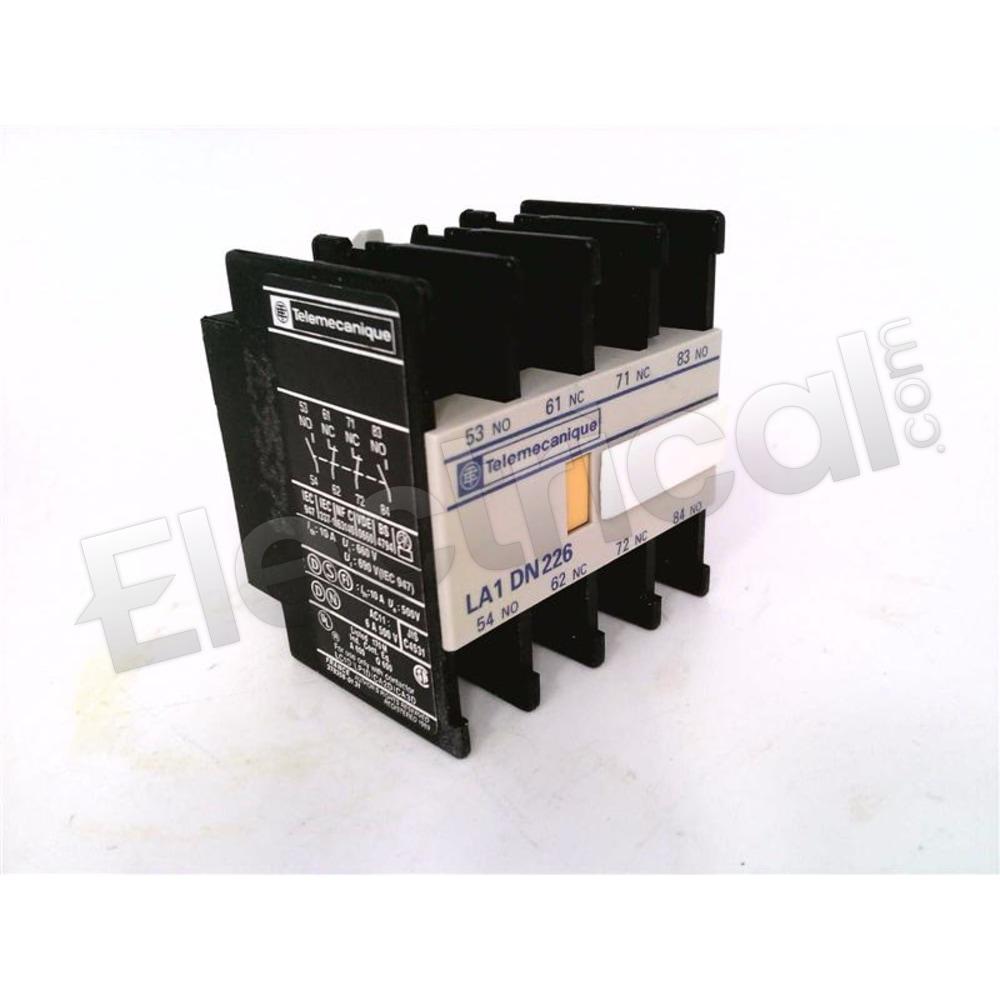 Schneider Electric Contactor And Motor Starter Auxiliary LA1-DN226