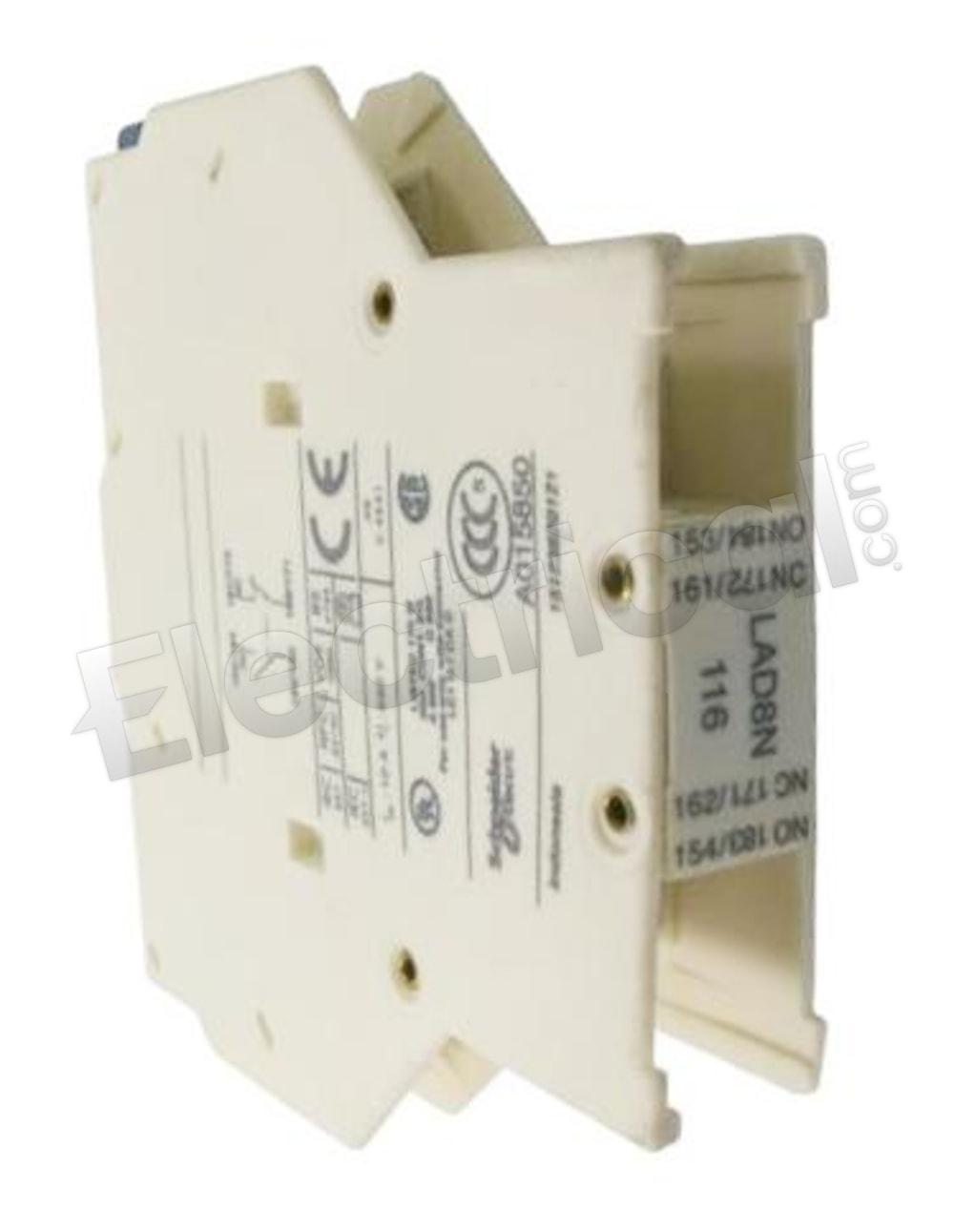 Schneider Electric Contactor And Motor Starter Auxiliary LAD8N116