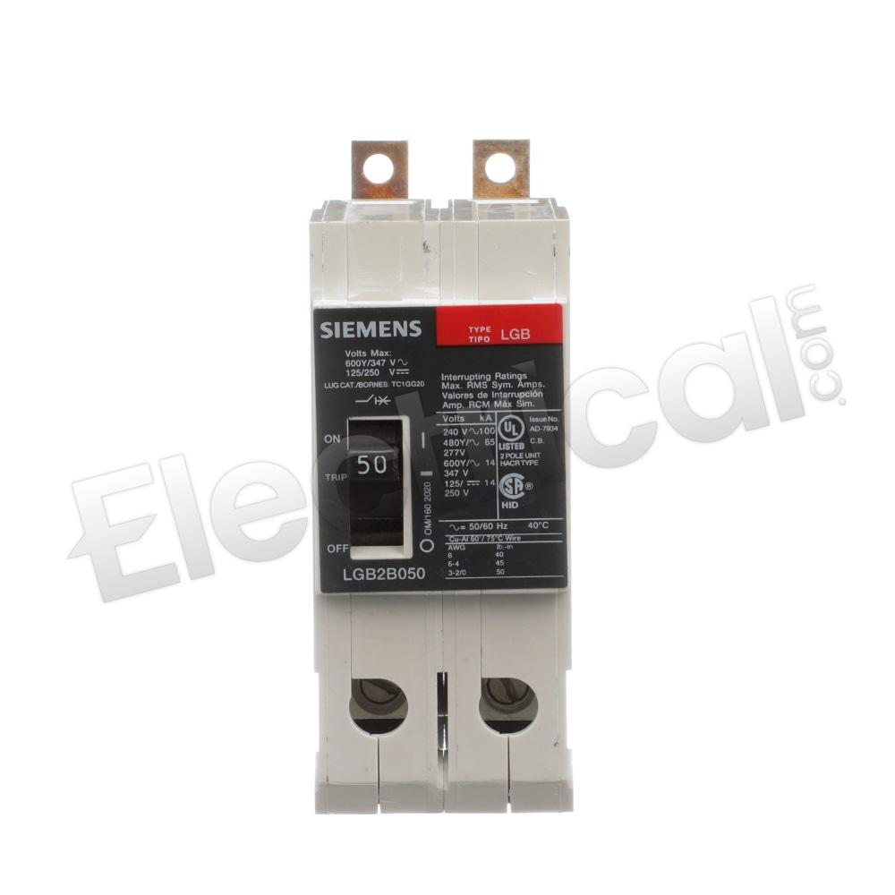 Siemens Molded Case LGB2B050B