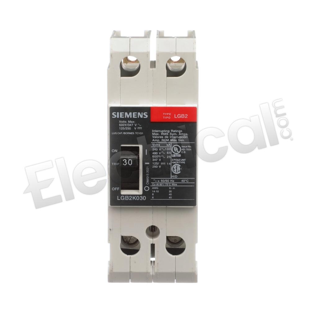 Siemens Molded Case LGB2K040B