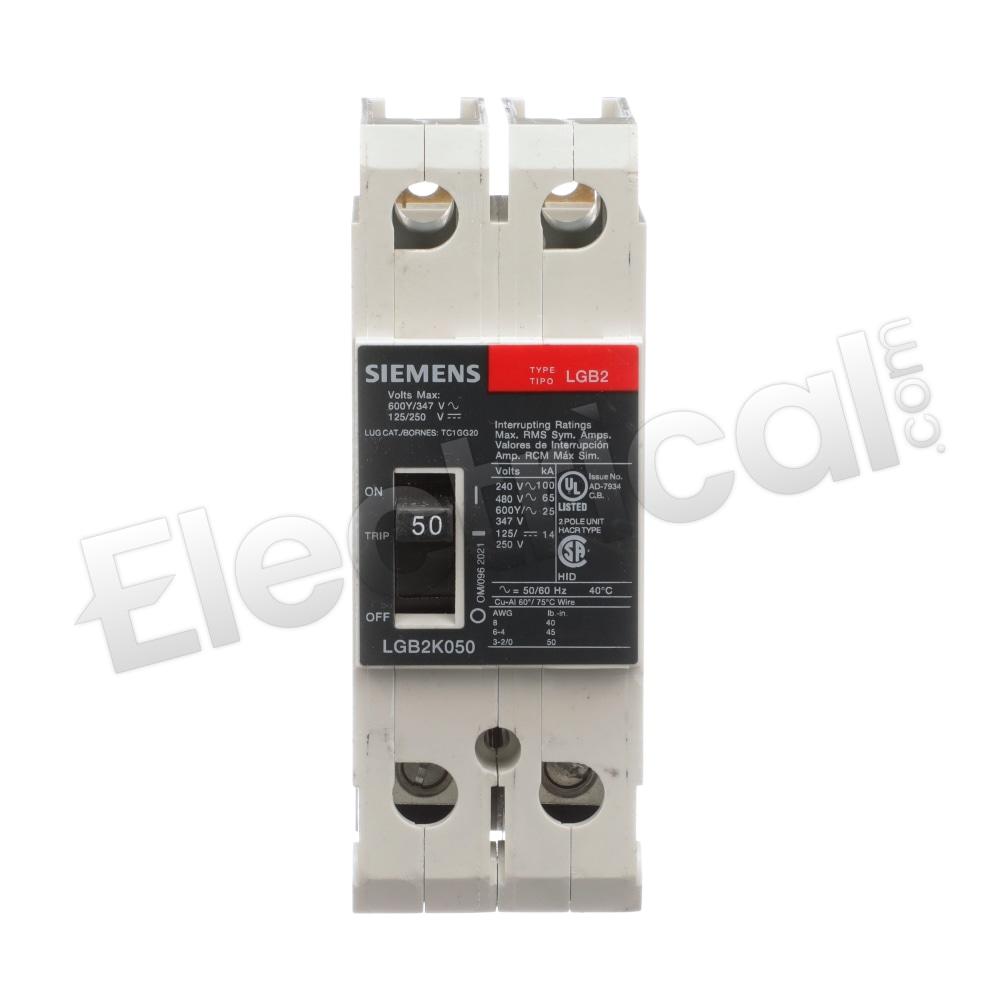 Siemens Molded Case LGB2K050B