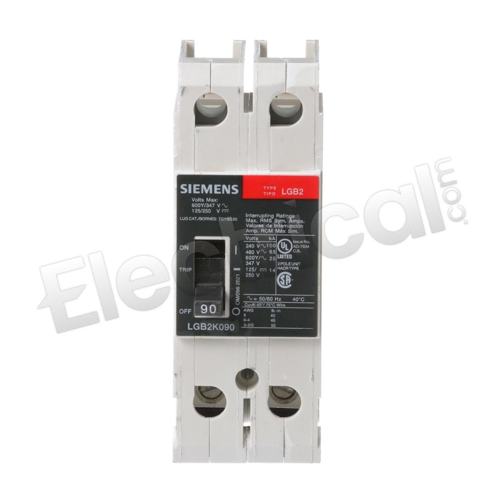 Siemens Molded Case LGB2K090B