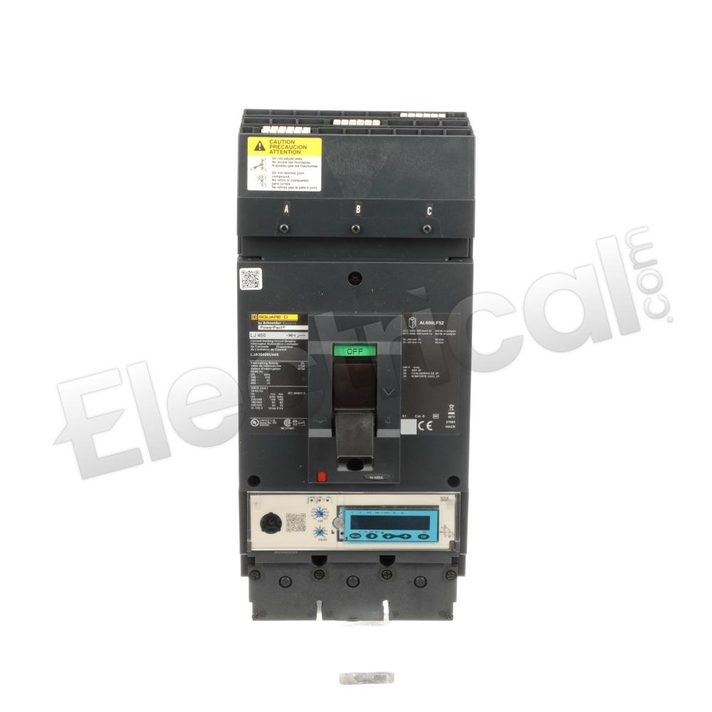 Square D Molded Case LJA36400U44XEHYP