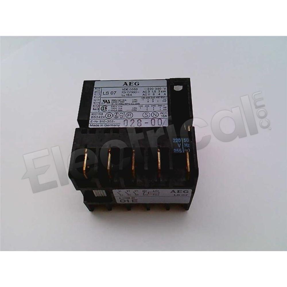 Eec Aeg Overload Relay LS07F.01-E