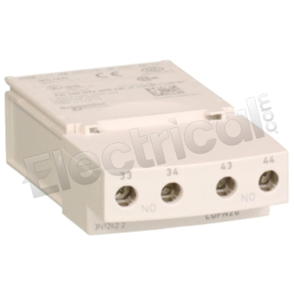 Square D Contactor And Motor Starter Auxiliary LUFN20
